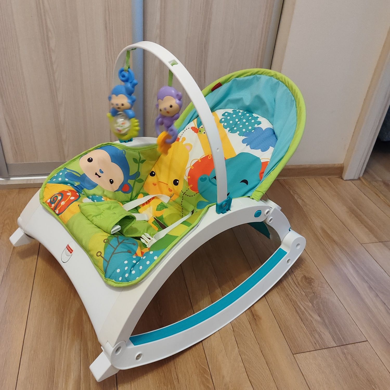 Leżaczek, Bujaczek Fisher Price