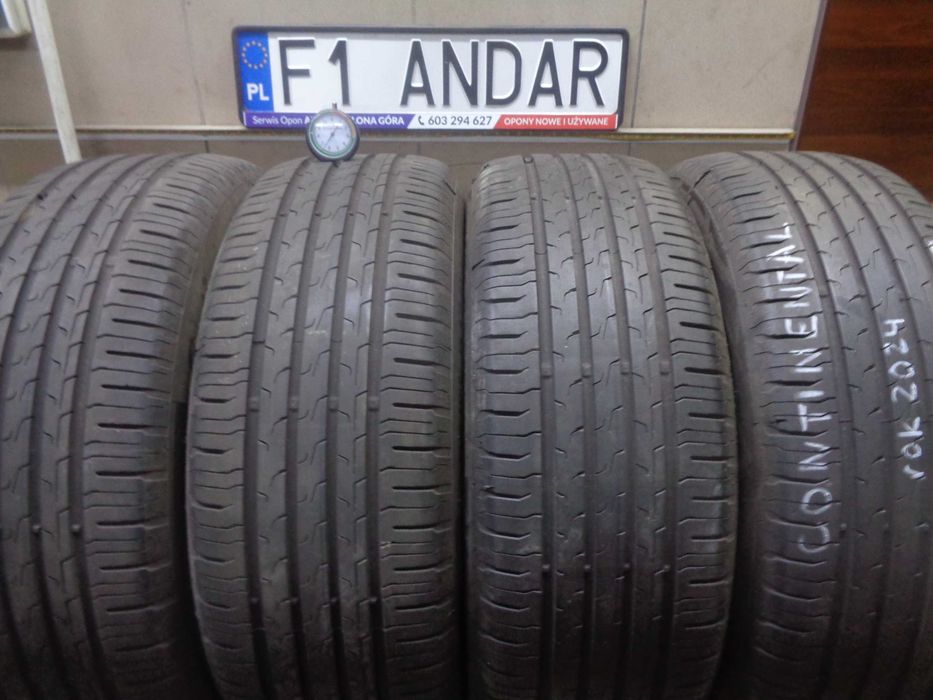 4szt. 205/55R17 CONTINENTAL EcoContact6 XL -r.2024 ,Ładne Opony Letnie