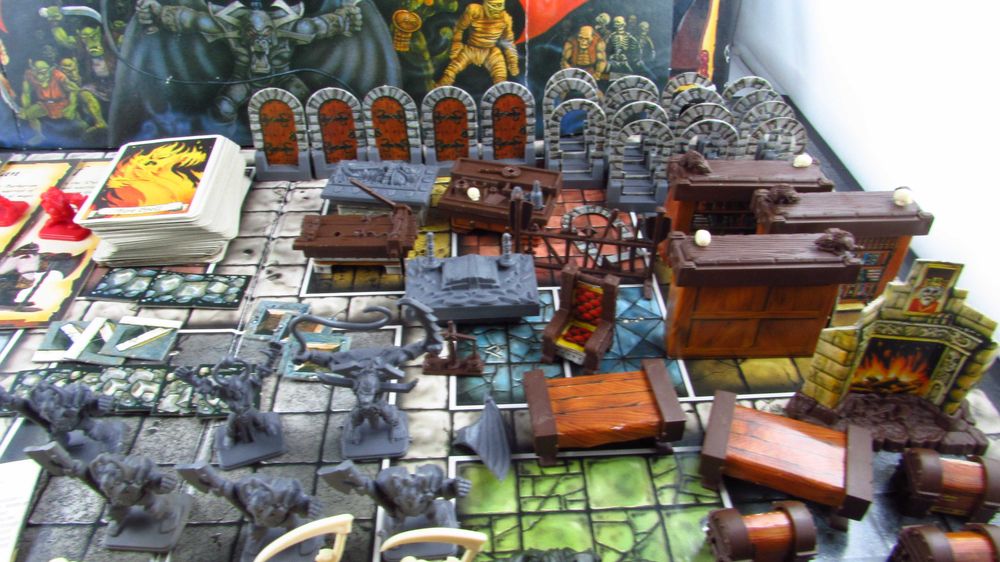 MB GAMES - GamesWorkshop HeroQuest Gra RPG Planszowa 1989 r.