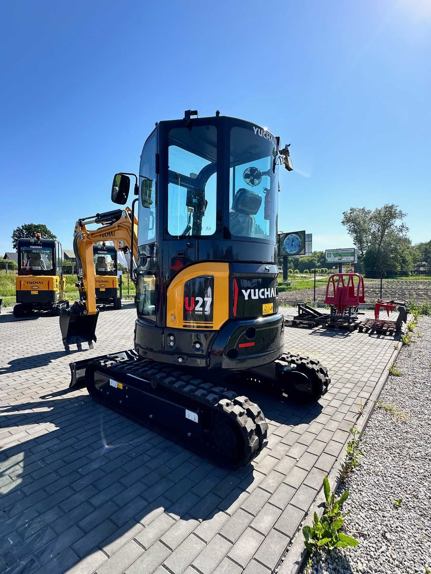 NEX Yuchai U27 nowa minikoparka Yanmar 3TNV80F 2,7t