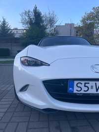 Mazda MX-5 Biała perła z polskiego salonu serwisowana w ASO MIRAI nowe opony