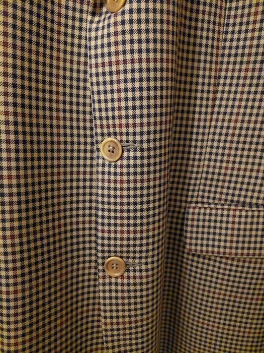 -50%Blazer Xadrez Castanho de Marca