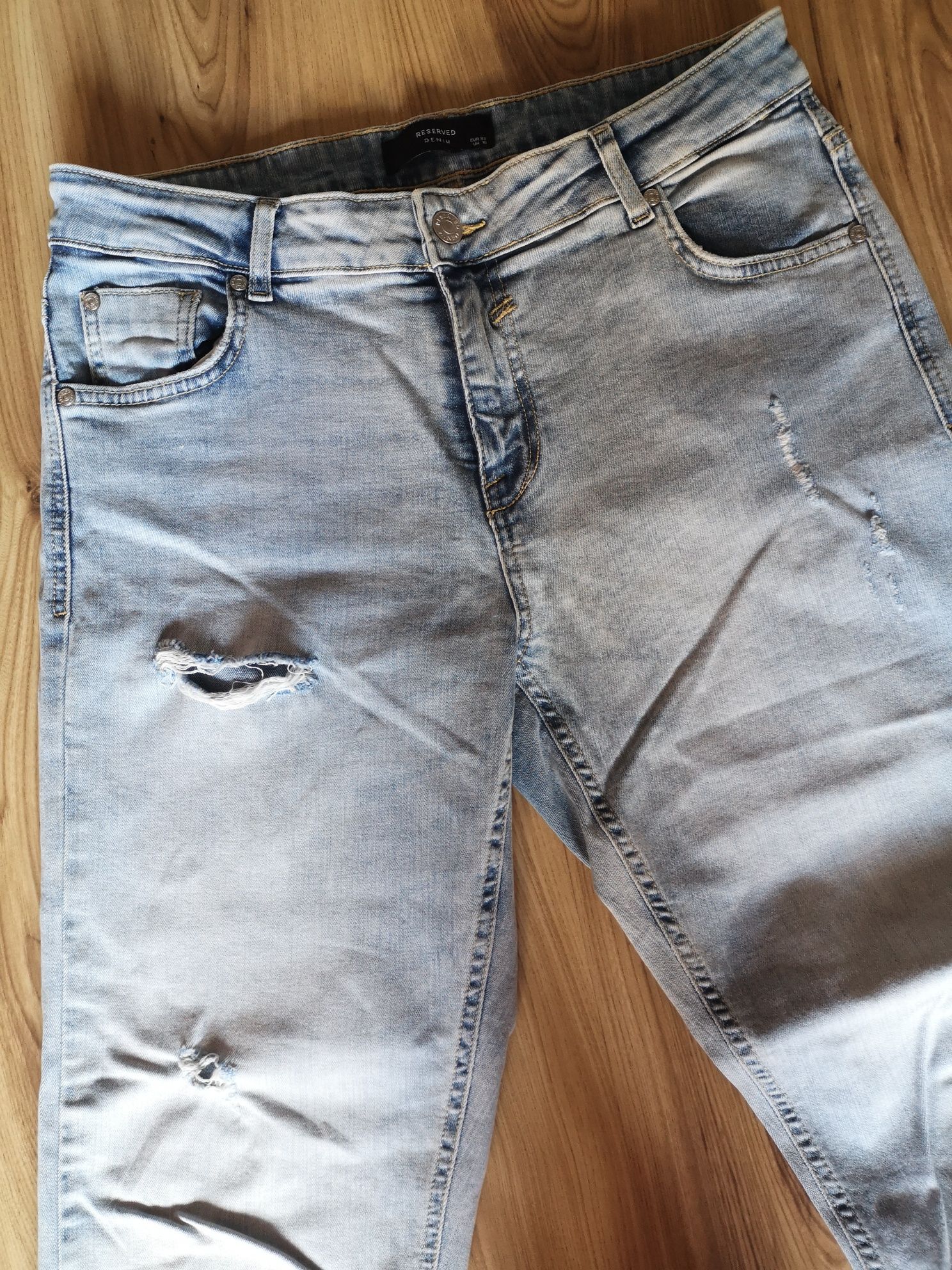 Nowe Spodnie jeansowe damskie reserved boyfriend 38