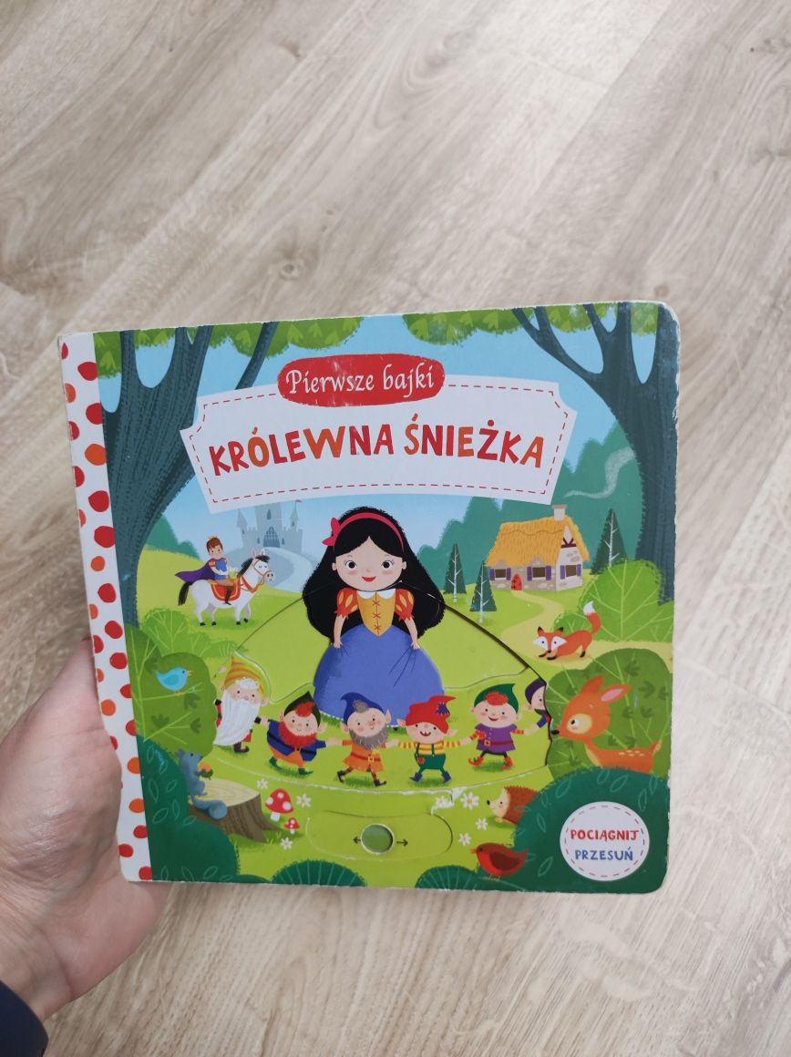 Królewna Śnieżka ruchome elementy książka dla dzieci