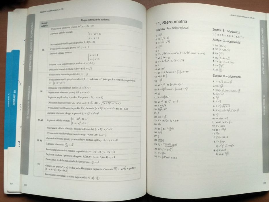 Teraz matura Matematyka Zbiór zadań i zestawów maturalnych