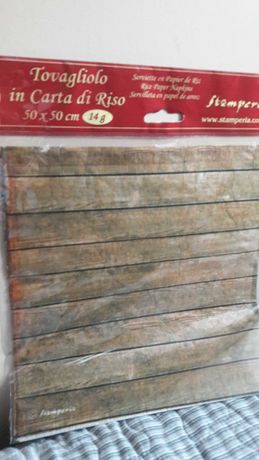 Papier ryżowy Stamperia drewno 50x50 cm decoupage super cena!!!