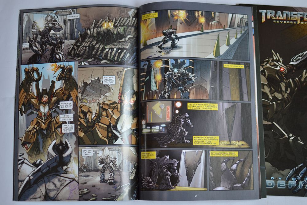 Transformers Movie Prequel Defiance 2009 IDW Komiksy