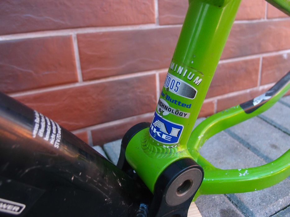 rama amortyzowana MTB HAI BIKE aluminium 7005 Rock Shox Jett DNM