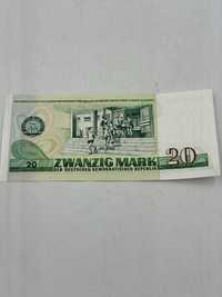 Banknot 20 marek niemieckich 1975