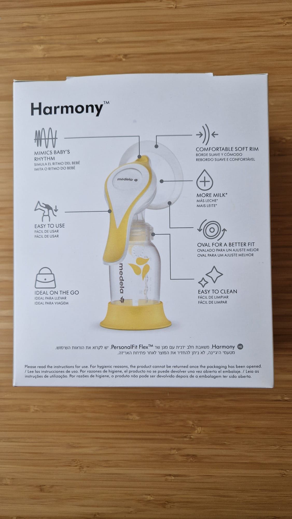 Bomba Medela Harmony + acessórios