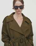 Тренч короткий Massimo Dutti