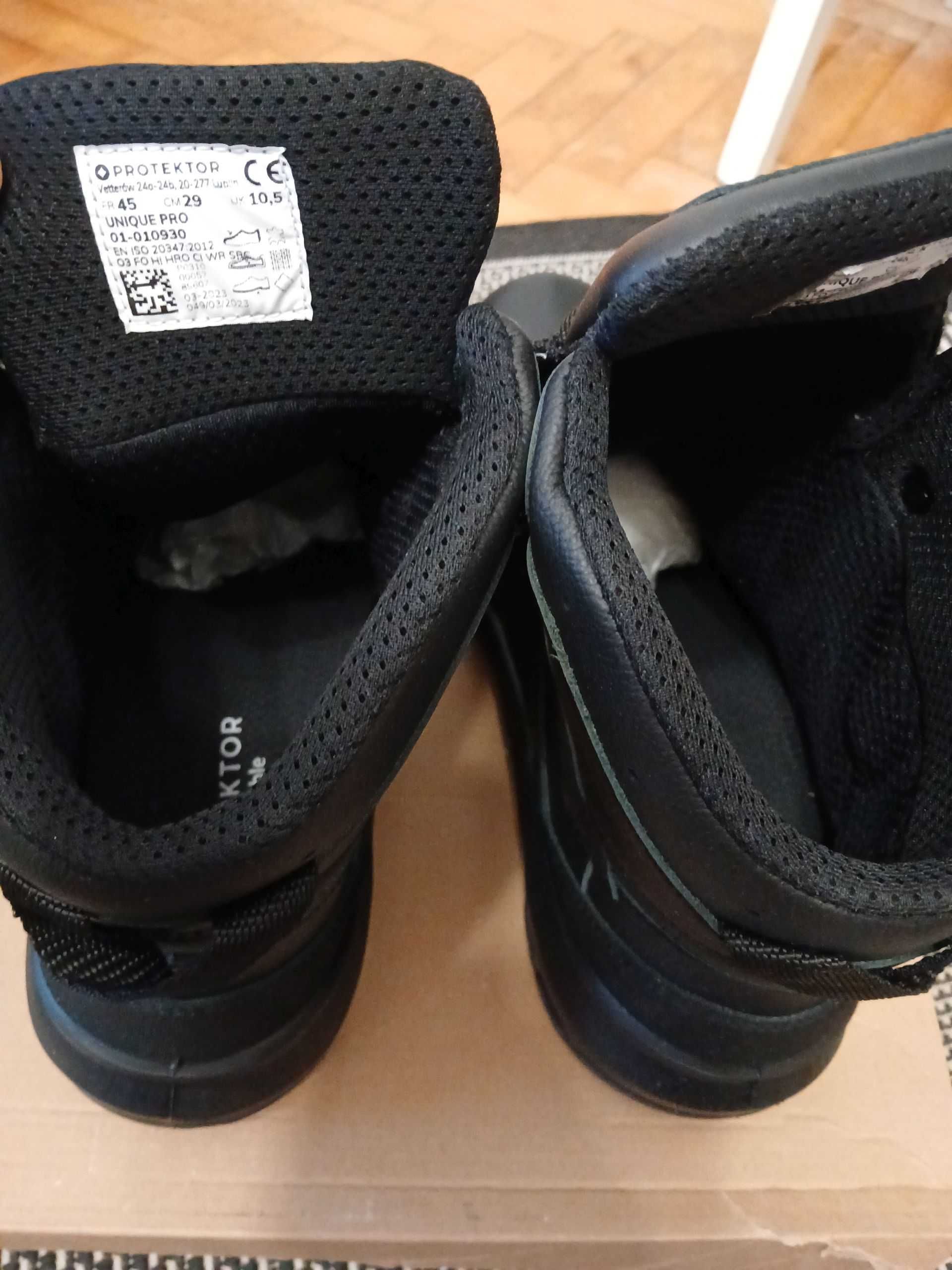 Buty Protektor EN ISO 20347:2012