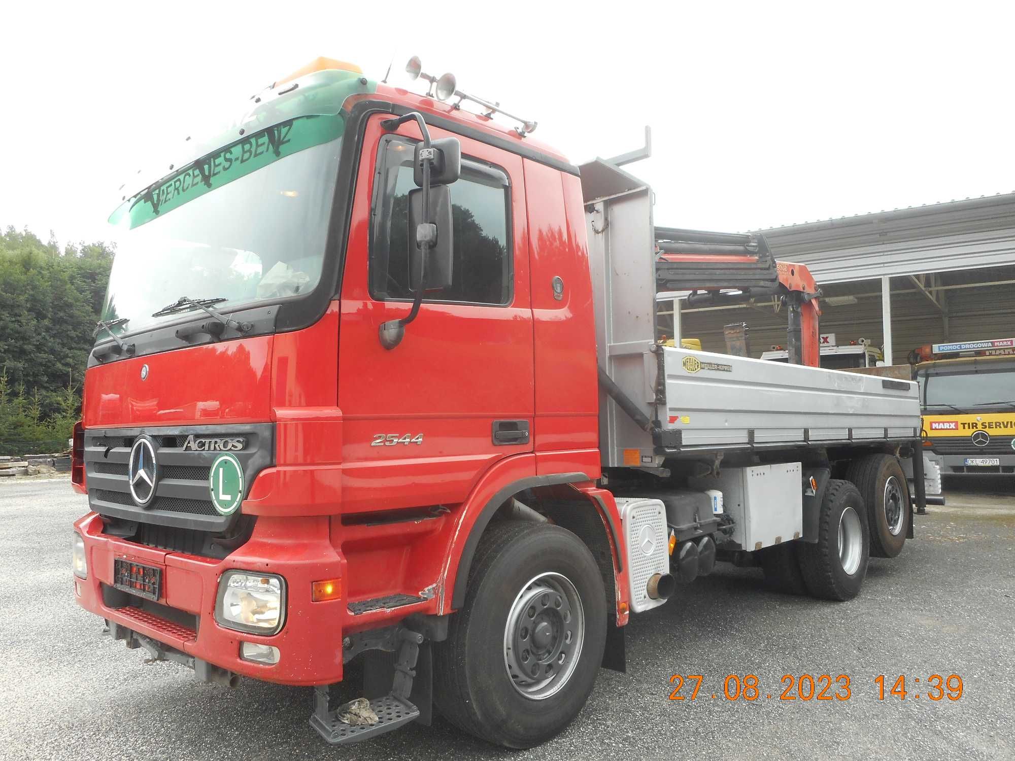 Mercedes Actros 2644 HDS PK 15002 Kiper muller