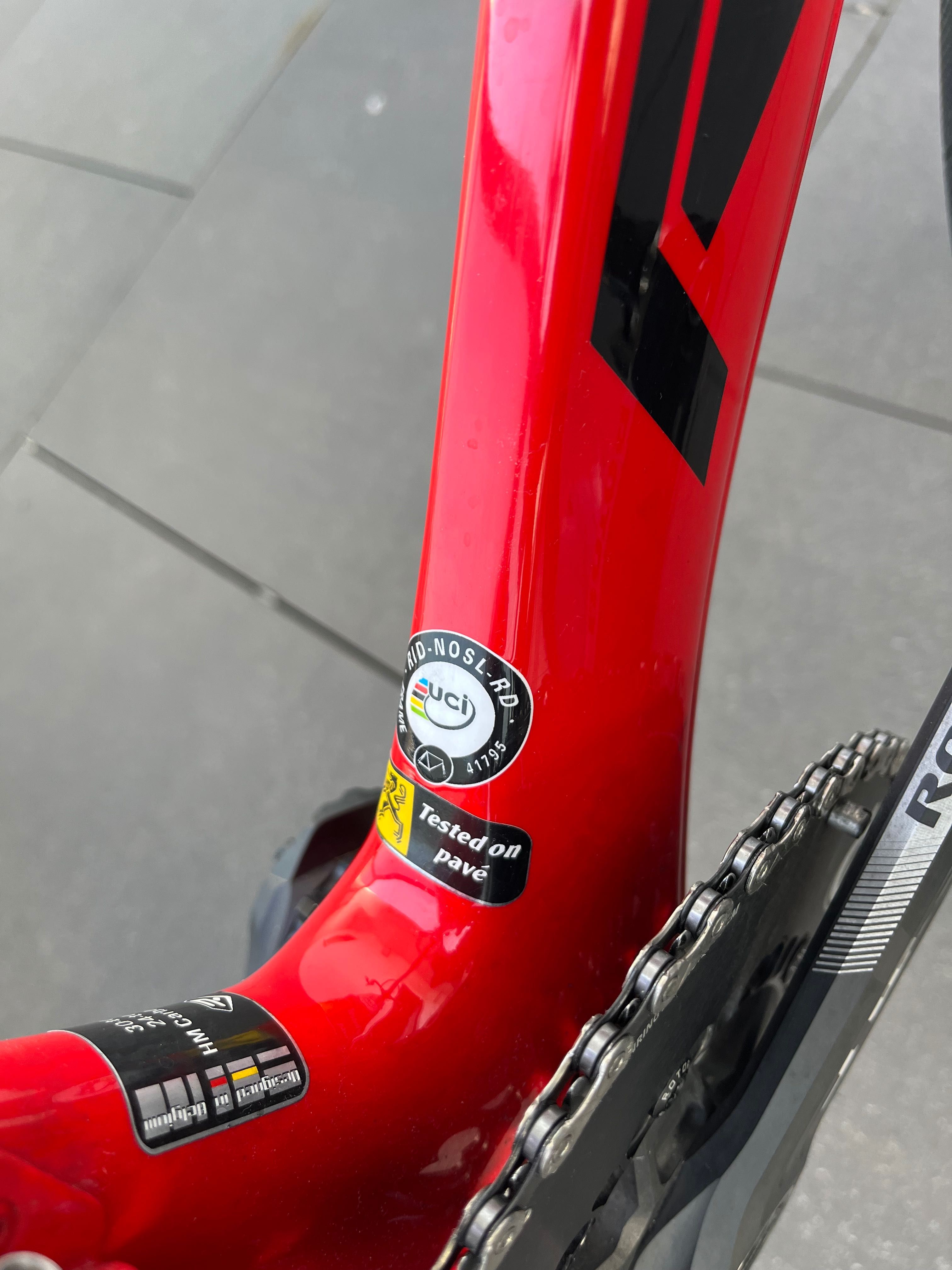 Rower szosowy aero Ridley Noah z pomiarem mocy