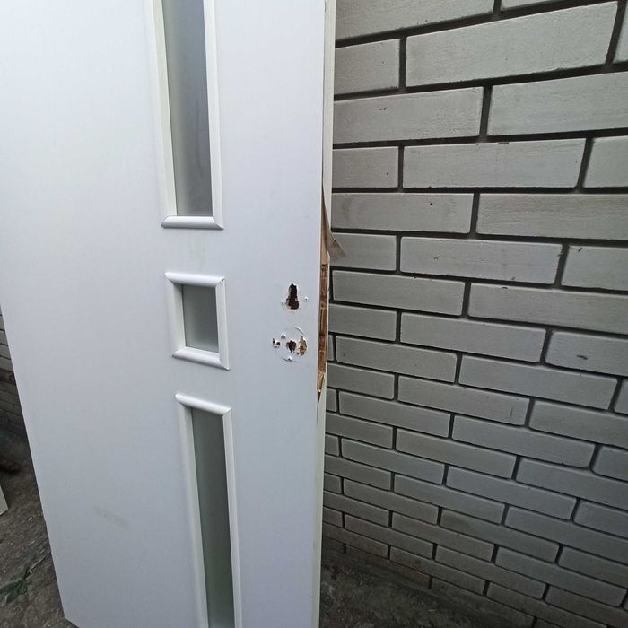 Міжкімнатні двері дверне полотно білого кольору