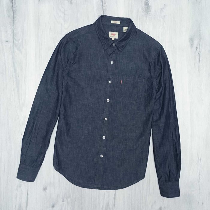 Levis casual повседневная рубашка оригинал red tab графитовая