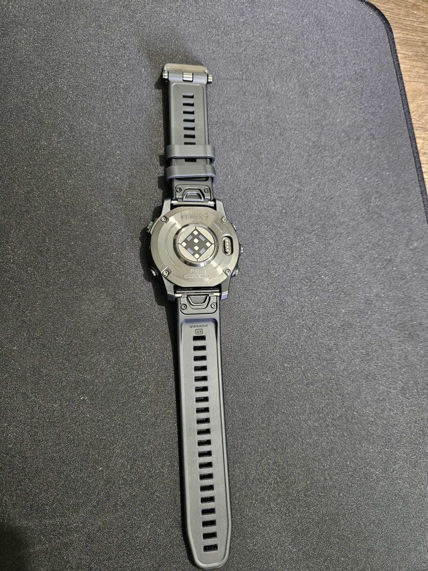 Garmin Fenix 7 Pro Sapphire Solar Tytanowo-szary z powłoką DLC