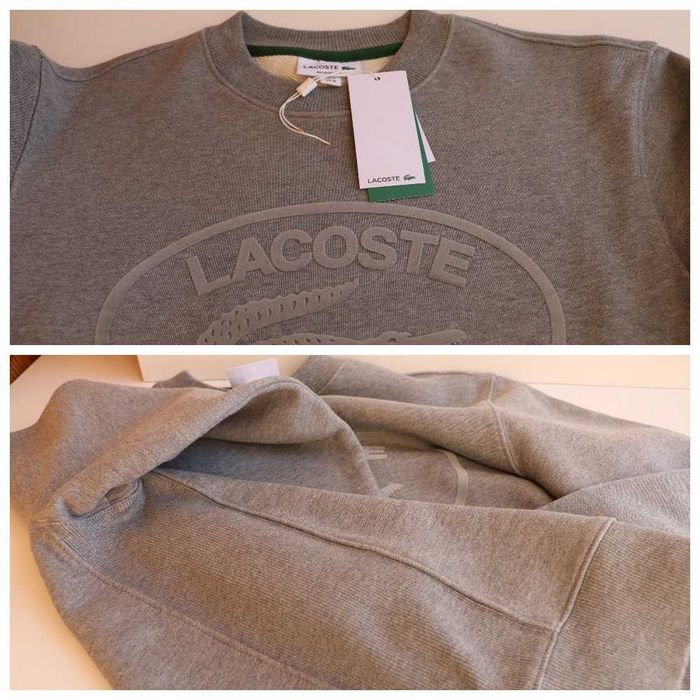 Свитшот кофта мужская Lacoste, оригинал, р. М, Новая