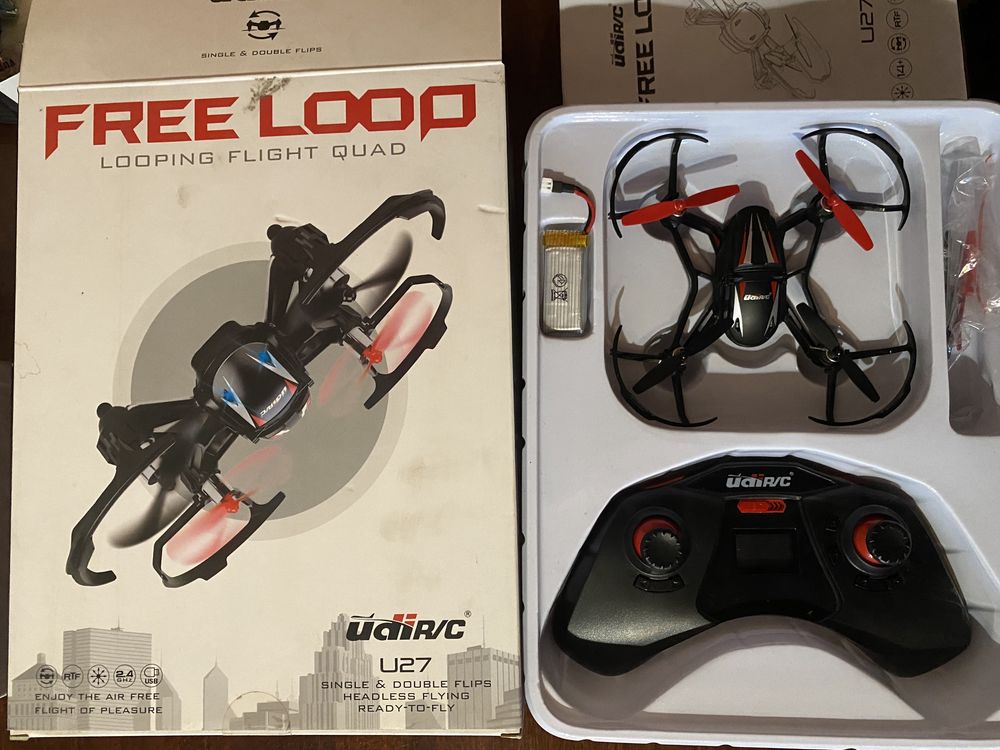 Квадрокоптер дрон UDIRC Free Loop U27