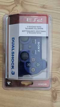 Pad PS3 PlayStation Sony.  Kolor niebieski.