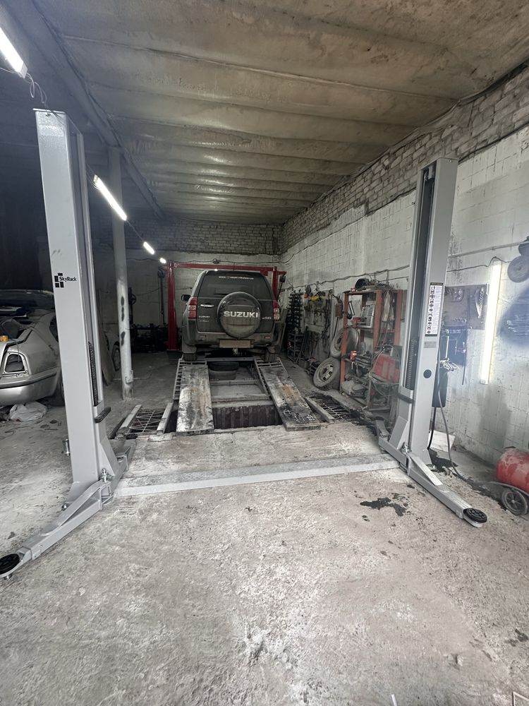 Установка авто подъемника на автосервис, ремонт, обслуживание, продажа