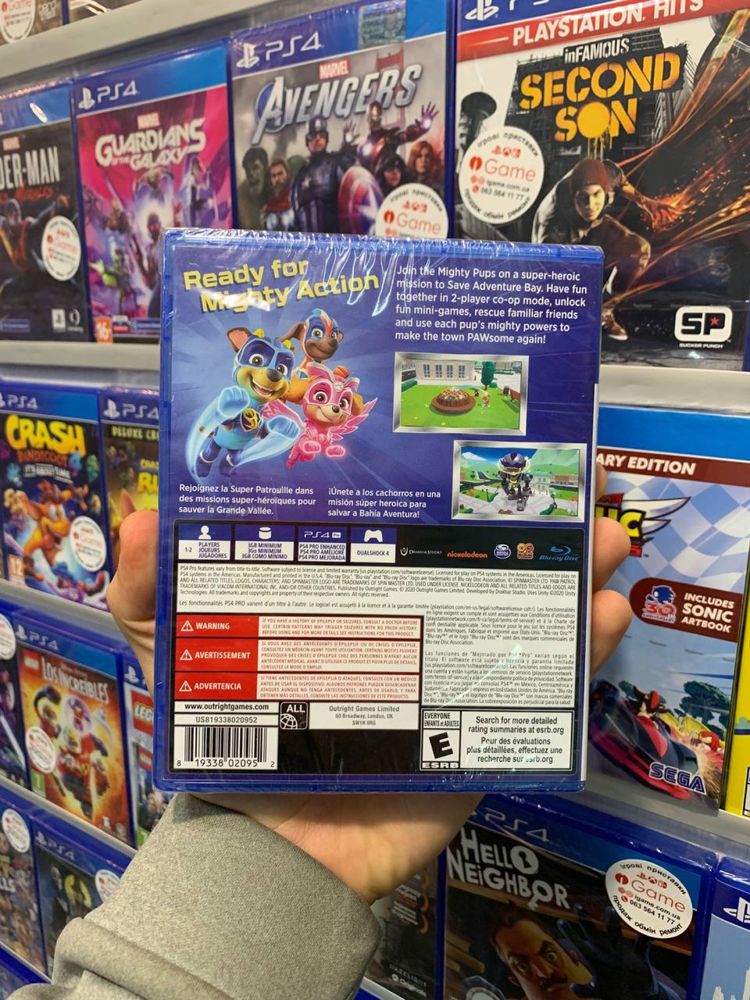Paw Patrol: Mighty Pups save adventure Щенячий Патруль Ps4, Ps5 igame