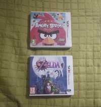 Jogos Nintendo 3ds - Zelda e angry birds