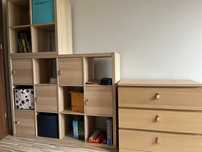 Meble kallax ikea plus gratis komoda