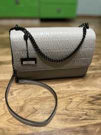 Сумка DKNY Sina Medium Flap Shoulder Bag Gray