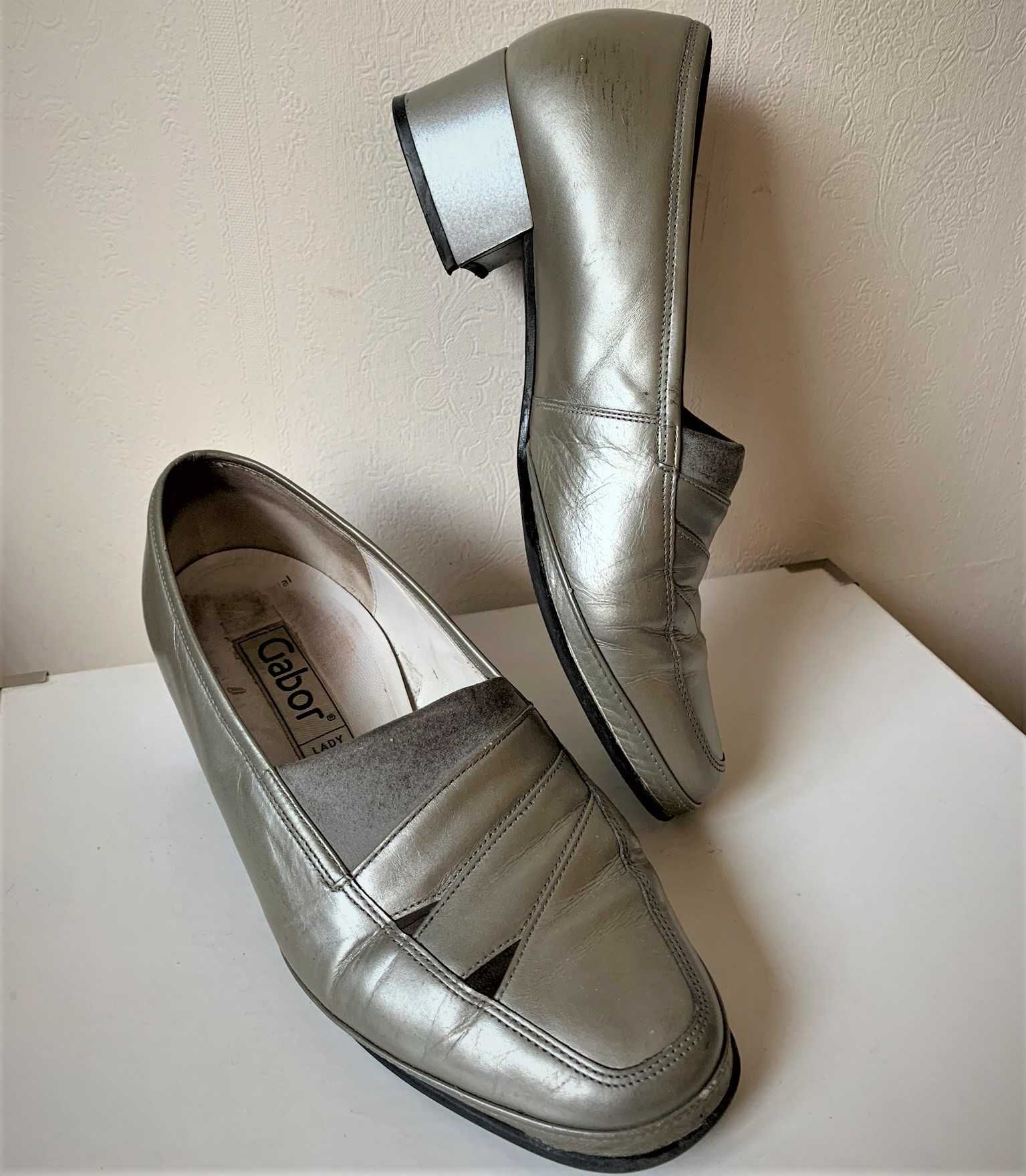Туфли женские 40р Gabor Австрия кожа классика