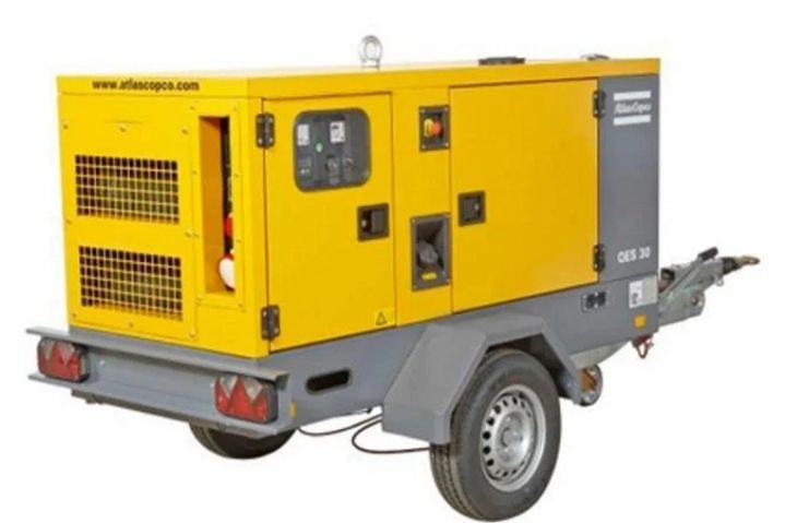 Atlas Copco QAS 30 agregat prądotwórczy 24kw