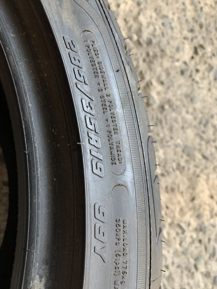 (1шт) 285/35R19 GoodYear Eagle F1 Asymmetric 2 (6.2мм) літня шина