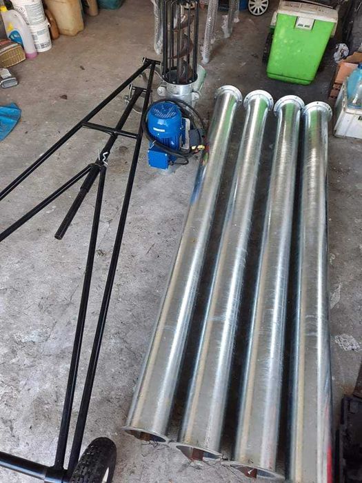 Rura ocynk przedłużka  żmijka do zboża fi 110 140 gwarancja transport