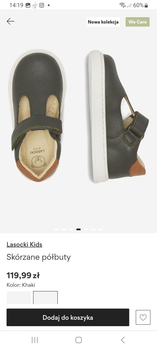 Buty buciki Lasocki Kids praktycznie nowe