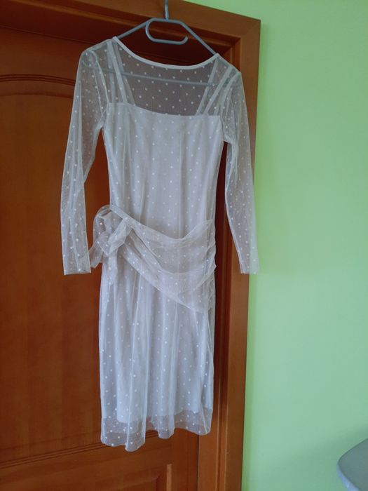 Sukienka damska siateczka, na okazję 36