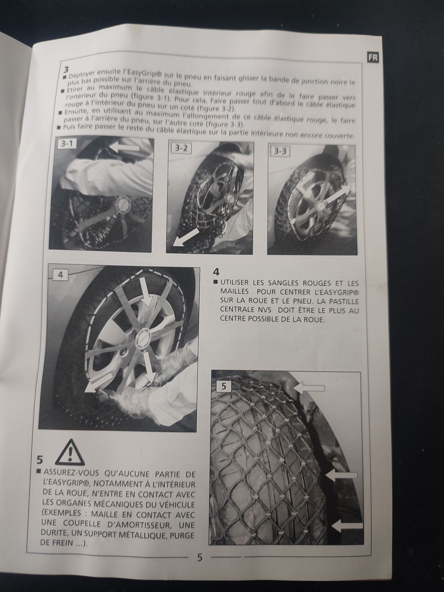 Nowe Michelin Easy Grip C5 łańcuchy śniegowe syntetyczne