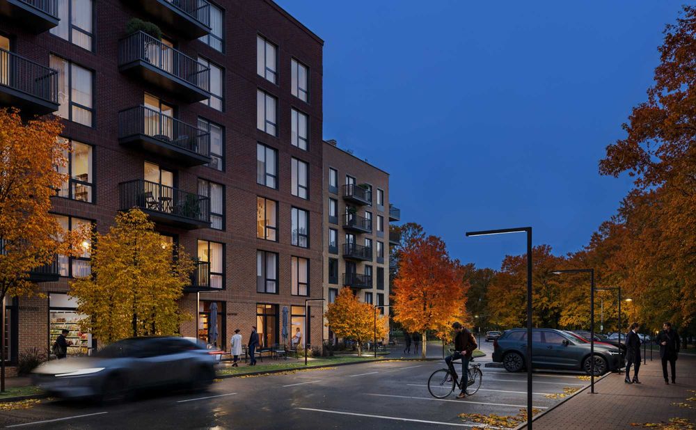 2к квартира 61 м.кв. з власним патіо