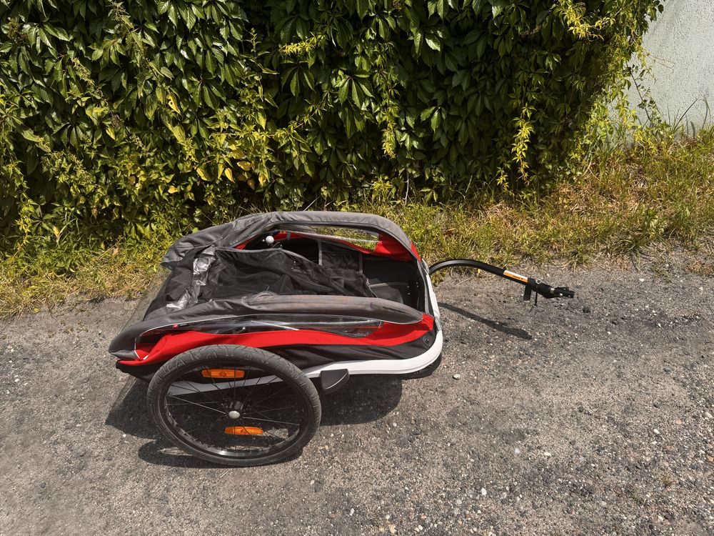 Hamax ixplorer przyczepka rowerowa dla 2 dzieci