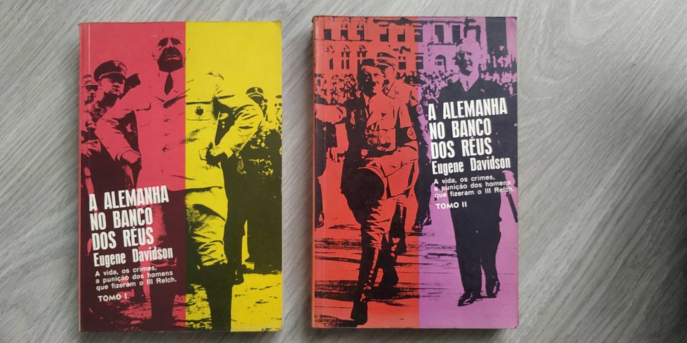 A Alemanha no Banco dos Réus - Eugene Davidson - 2 volumes