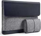 HOMIEE Etui na laptopa ze skóry i markera
