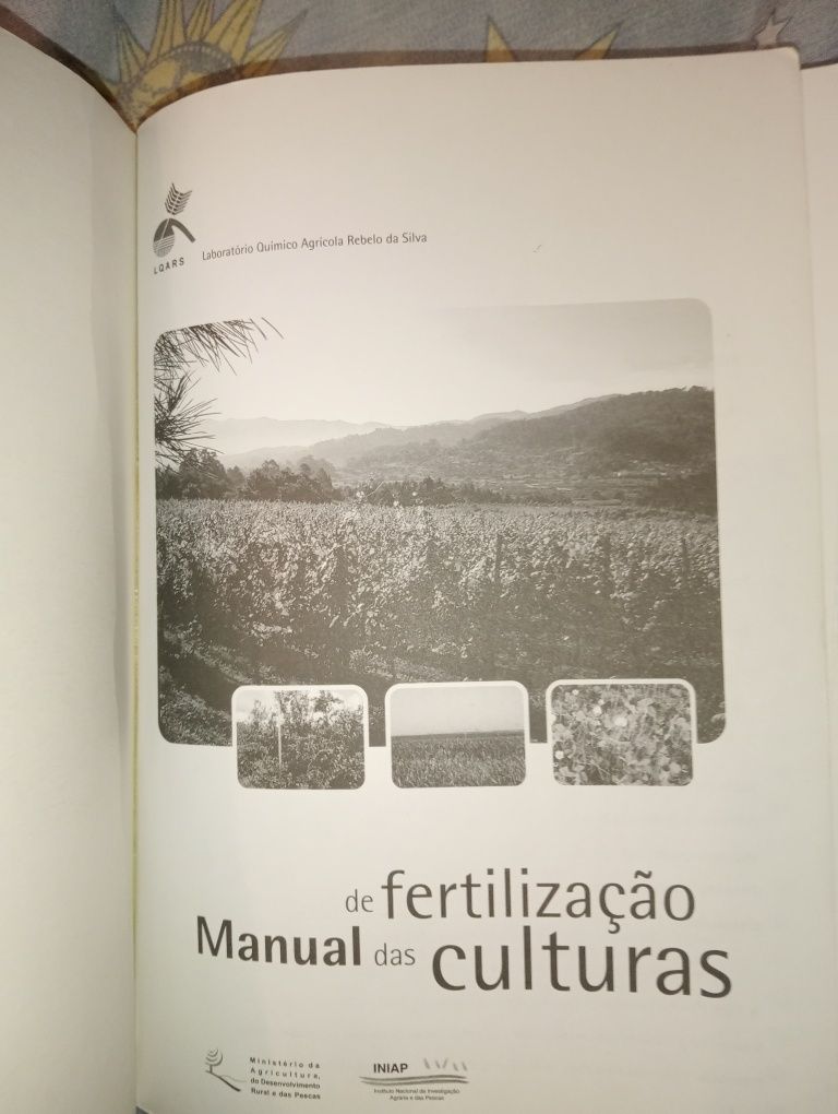 Manual de fertilização das culturas