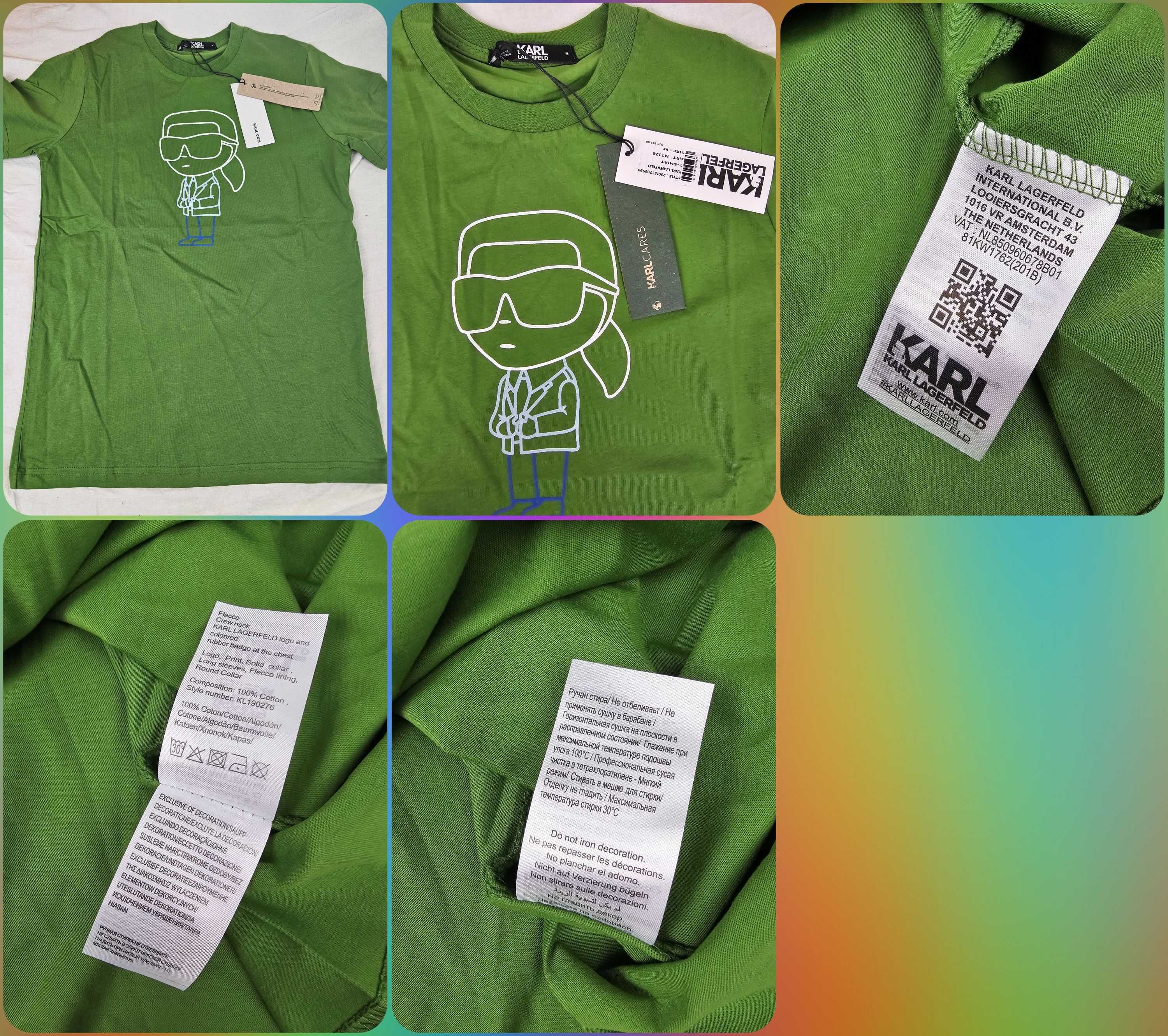 Koszulka tshirt koszulki męskie karl lagerfeld premium