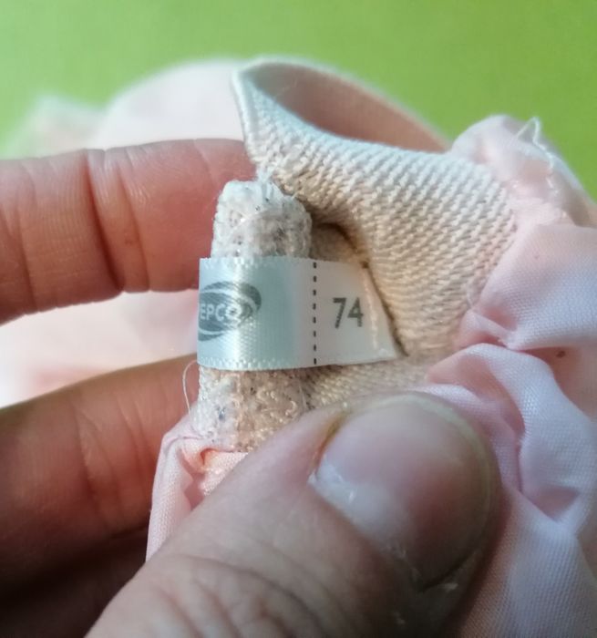 Spódniczka tiulowa pudrowy róż roz 74 
R