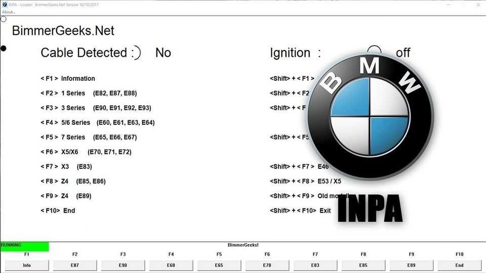 Laptop serwisowy BMW pakiet INPA ISTA ESYS DKAN ENET FULL