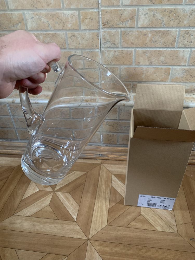 Графин для води Crystalex Jugs 1 л