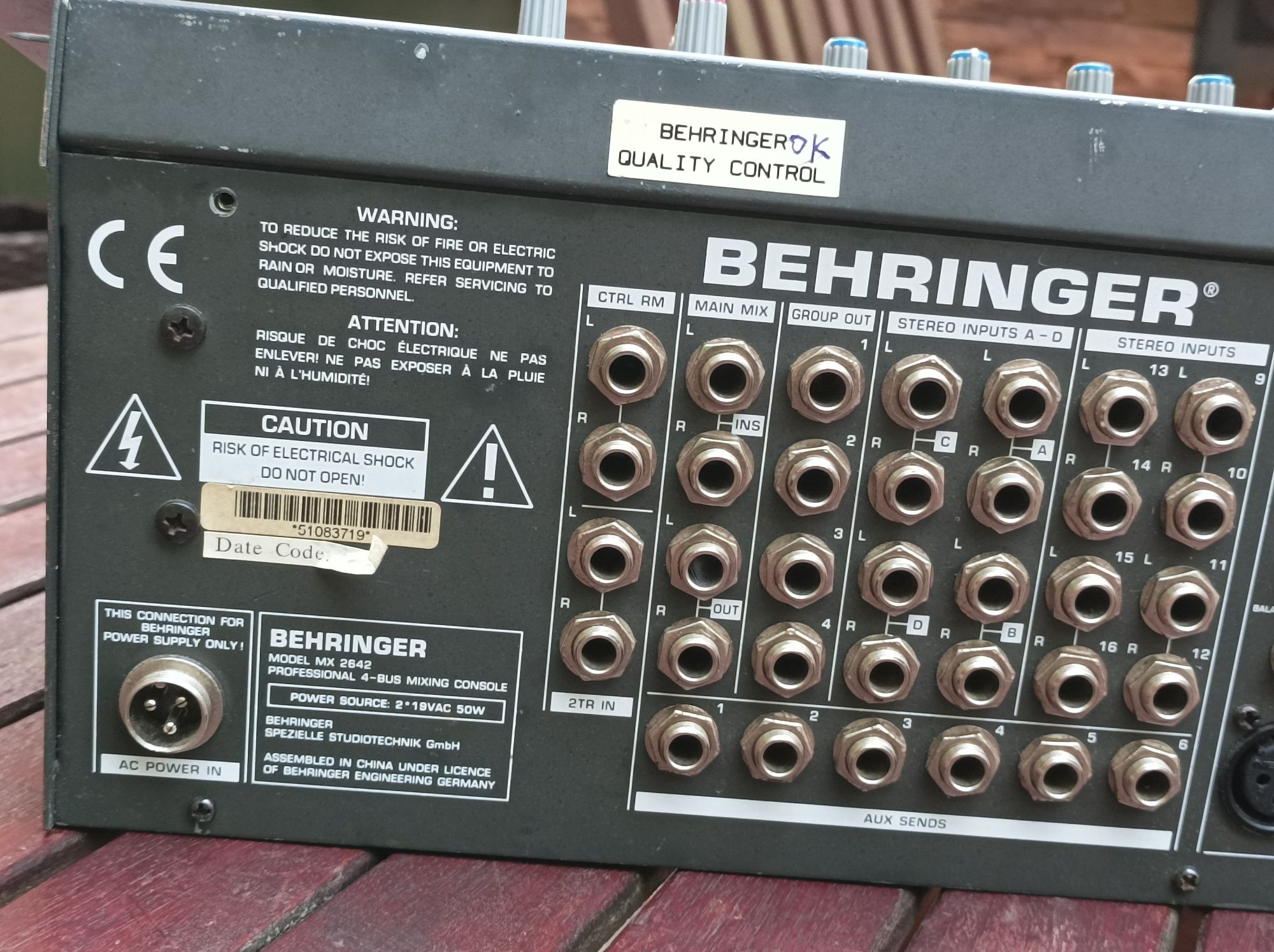 Mixer.Behringer Eurorack MX 2642. Tanio!
