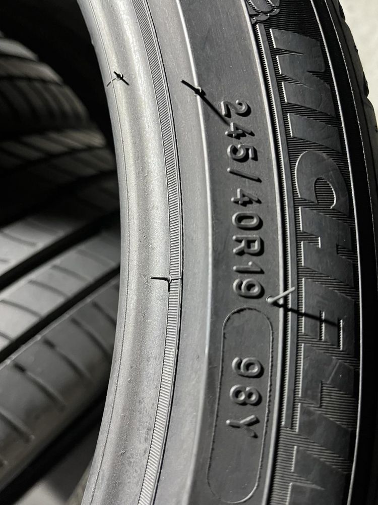 245/40/19 R19 Michelin Primacy 3 4шт нові