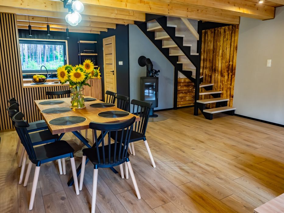 LakeHouse Lubiatów Domy nad jeziorem jacuzzi sauna Sława Sylwester