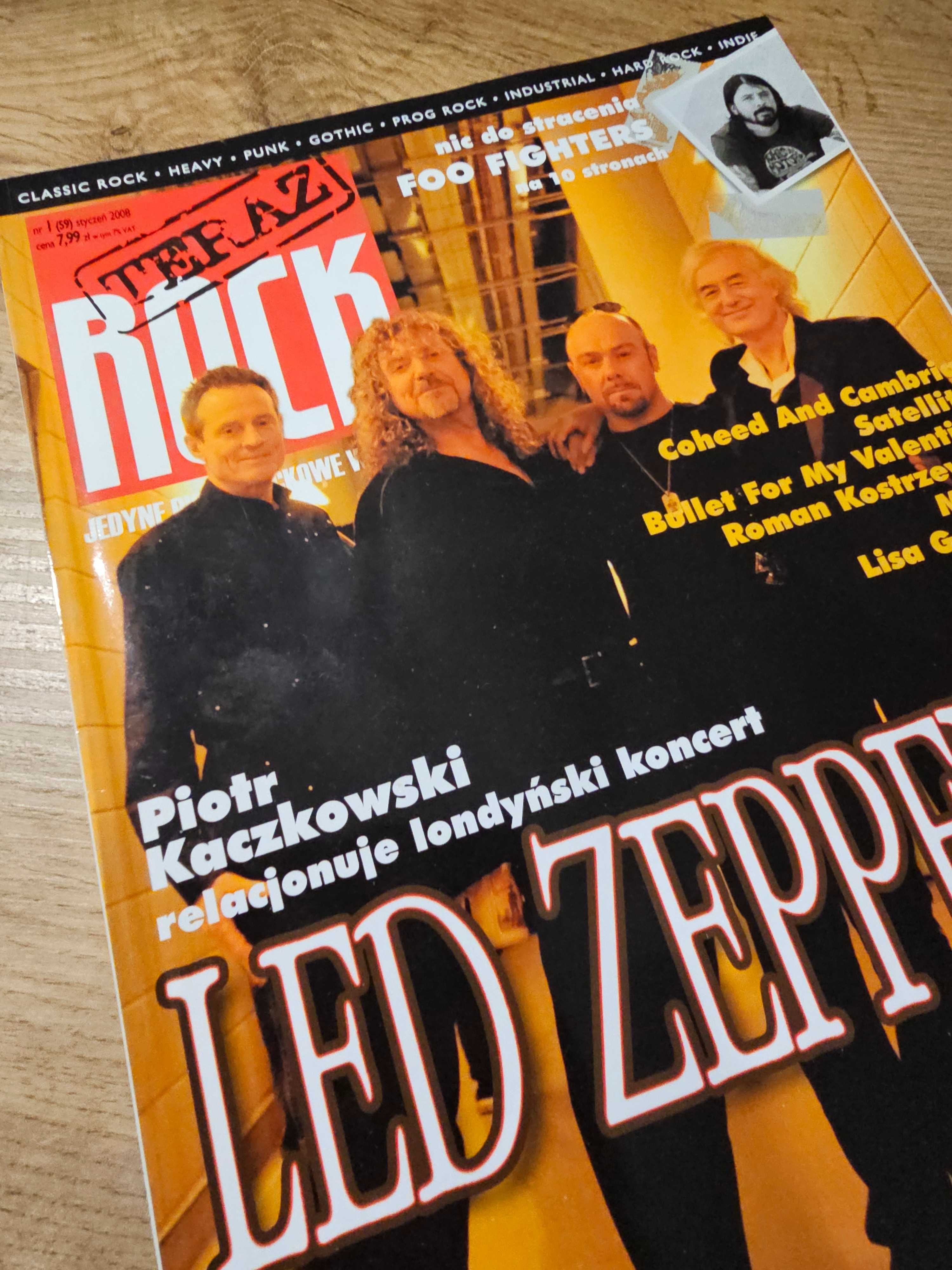 Teraz Rock 1/2008 - Led Zeppelin, Foo Fighters, Roger Waters