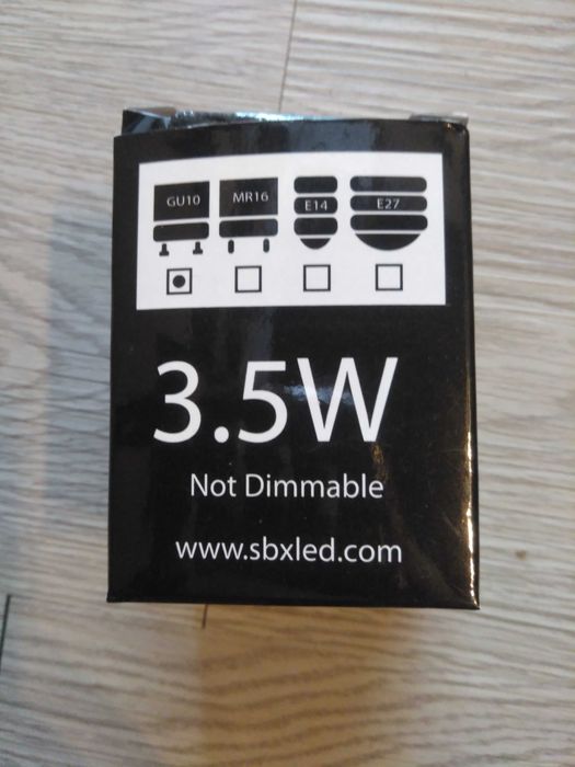 Conjunto de 5 lâmpadas Led